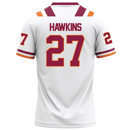 Virginia Tech - NCAA Football : Marcellous Hawkins - White Football Jersey-1
