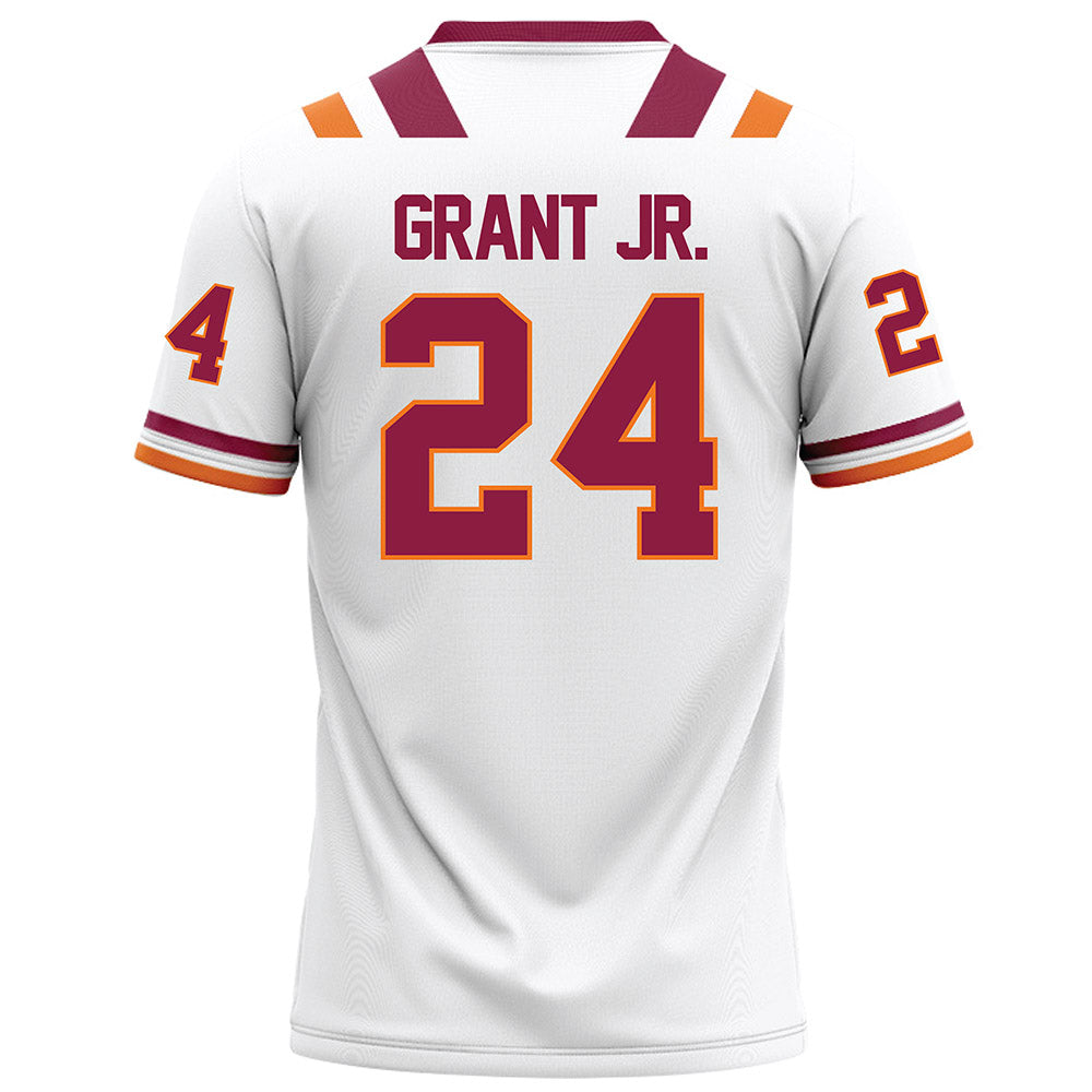 Virginia Tech - NCAA Football : Tyrell Grant Jr. - White Football Jersey-1