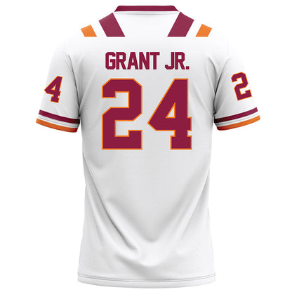Virginia Tech - NCAA Football : Tyrell Grant Jr. - White Football Jersey-1