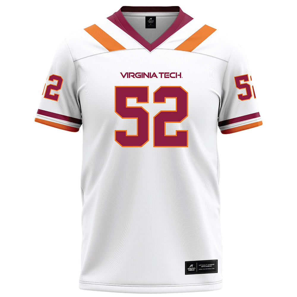 Virginia Tech - NCAA Football : Sherrod Henderson - White Football Jersey-0