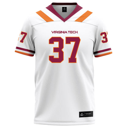 Virginia Tech - NCAA Football : Mylachi Williams - White Football Jersey-0