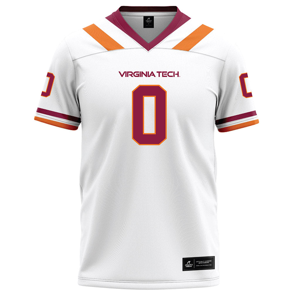 Virginia Tech - NCAA Football : Ayden Greene - White Football Jersey-0