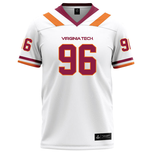Virginia Tech - NCAA Football : Christian Epling - White Football Jersey-0
