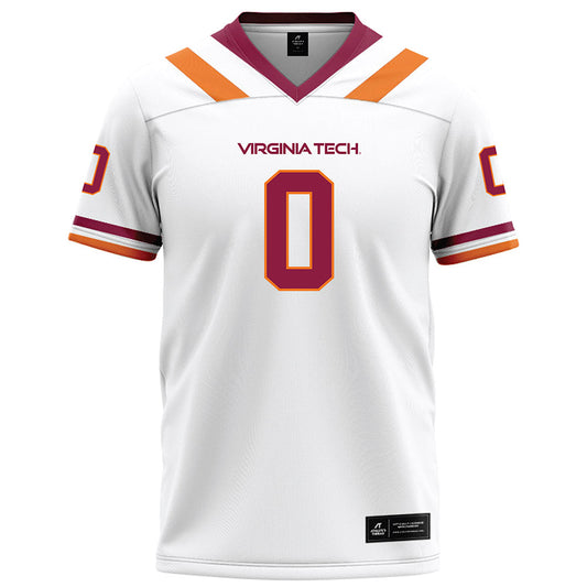 Virginia Tech - NCAA Football : Ayden Greene - White Football Jersey-0