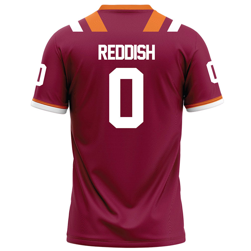 Virginia Tech - NCAA Football : Quentin Reddish - Maroon Football Jersey-1