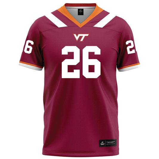 Virginia Tech - NCAA Football : Antwone Santiago - Maroon Football Jersey-0