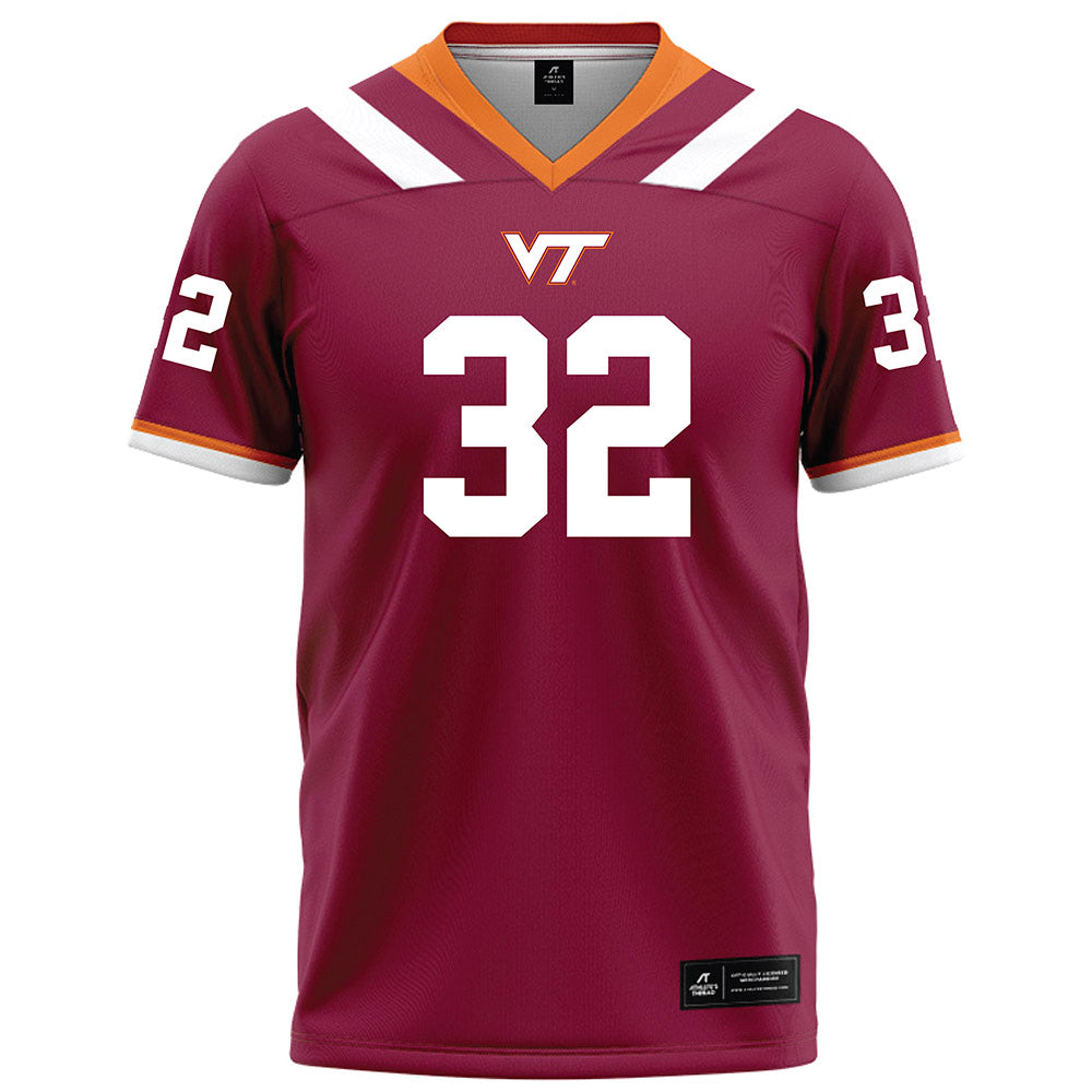 Virginia Tech - NCAA Football : Deric Dandy - Maroon Football Jersey-0