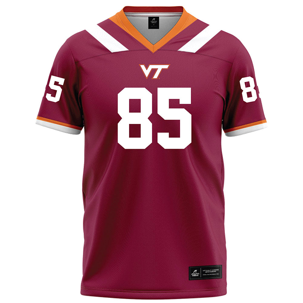 Virginia Tech - NCAA Football : Luke Reynolds - Maroon Football Jersey-0