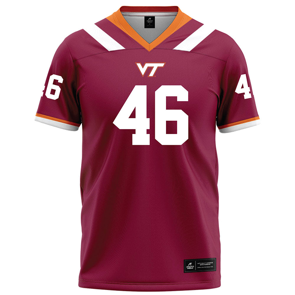 Virginia Tech - NCAA Football : Darius Taylor - Maroon Football Jersey-0