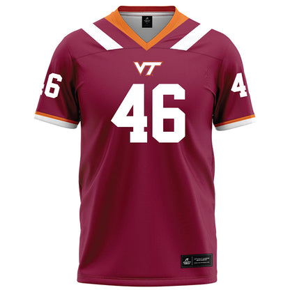 Virginia Tech - NCAA Football : Darius Taylor - Maroon Football Jersey-0