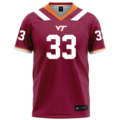 Virginia Tech - NCAA Football : Keon Wylie - Maroon Football Jersey-0