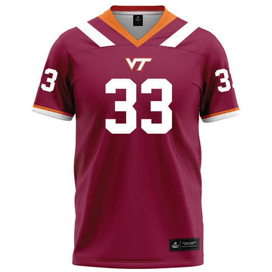 Virginia Tech - NCAA Football : Keon Wylie - Maroon Football Jersey-0