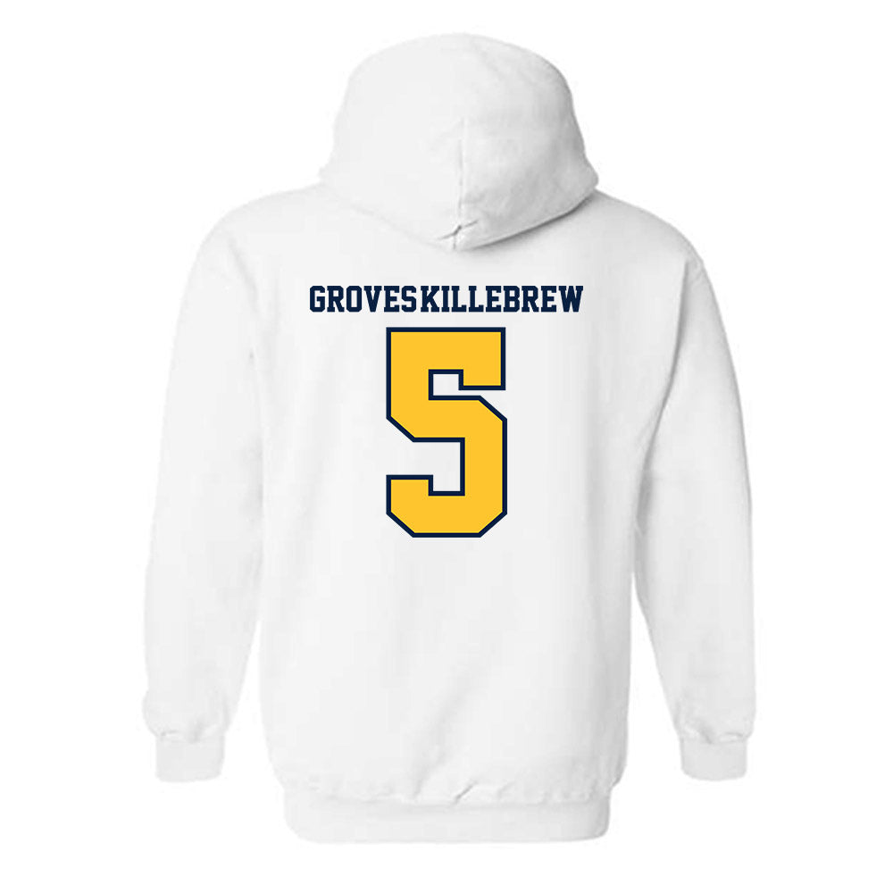 UC Berkeley - NCAA Football : Marquis Groves-Killebrew - Sports Shersey Hooded Sweatshirt-1