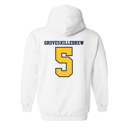 UC Berkeley - NCAA Football : Marquis Groves-Killebrew - Sports Shersey Hooded Sweatshirt-1