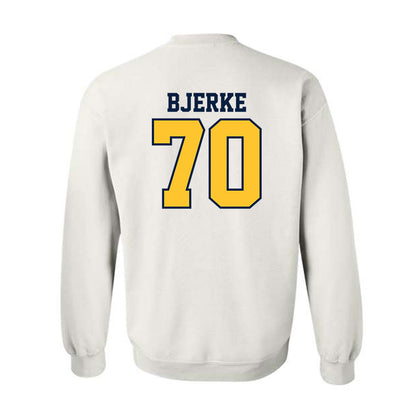 UC Berkeley - NCAA Football : Sam Bjerke - Sports Shersey Crewneck Sweatshirt-1
