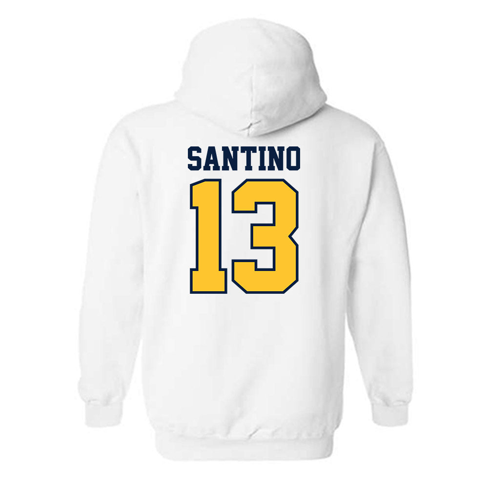 UC Berkeley - NCAA Football : Victor Santino - Sports Shersey Hooded Sweatshirt-1
