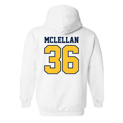 UC Berkeley - NCAA Football : Jude McLellan - Sports Shersey Hooded Sweatshirt-1