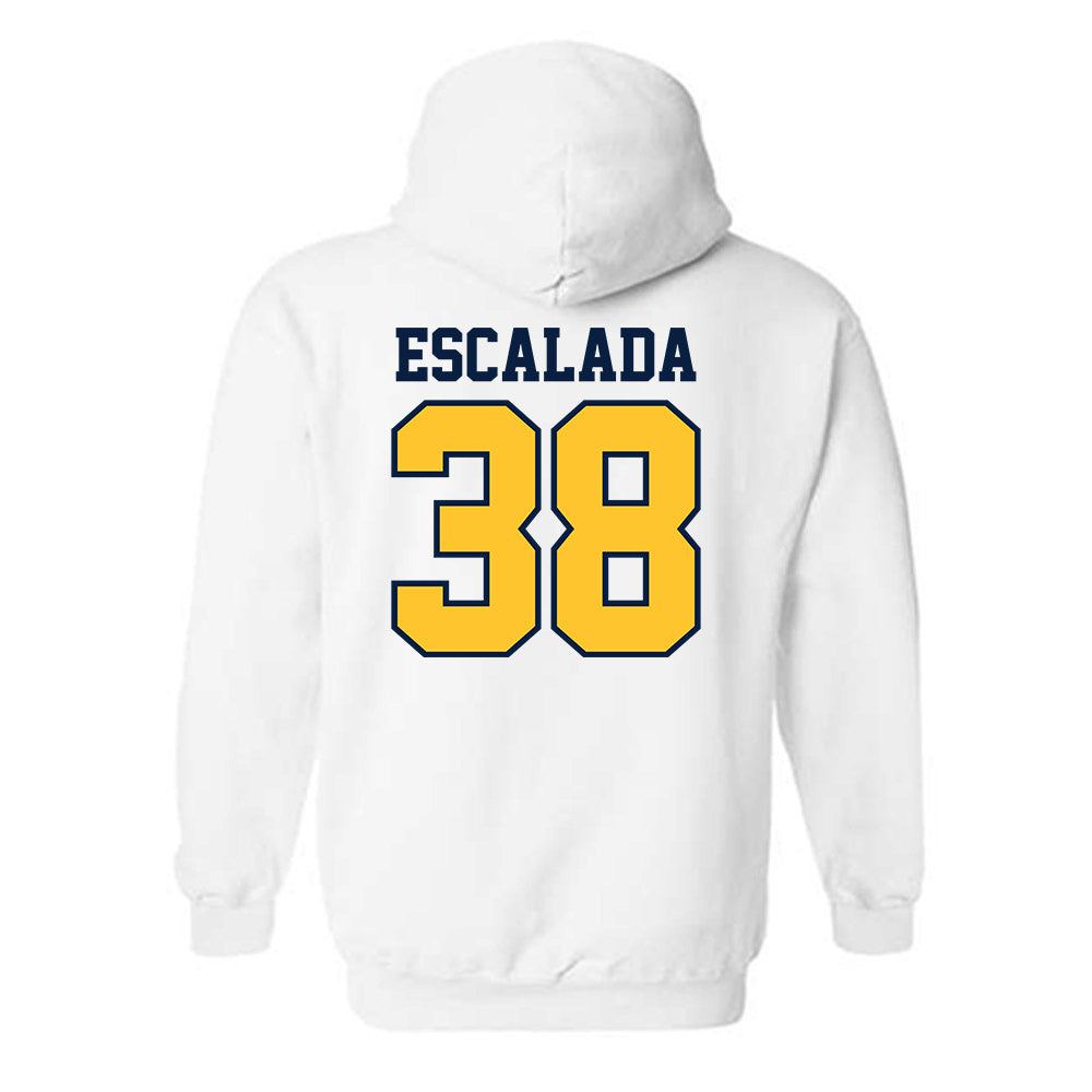 UC Berkeley - NCAA Football : Nate Escalada - Sports Shersey Hooded Sweatshirt-1