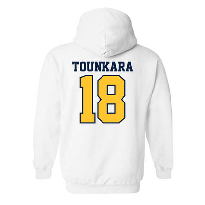 UC Berkeley - NCAA Football : Serigne Tounkara - Sports Shersey Hooded Sweatshirt-1