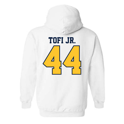 UC Berkeley - NCAA Football : John Tofi Jr. - Sports Shersey Hooded Sweatshirt-1