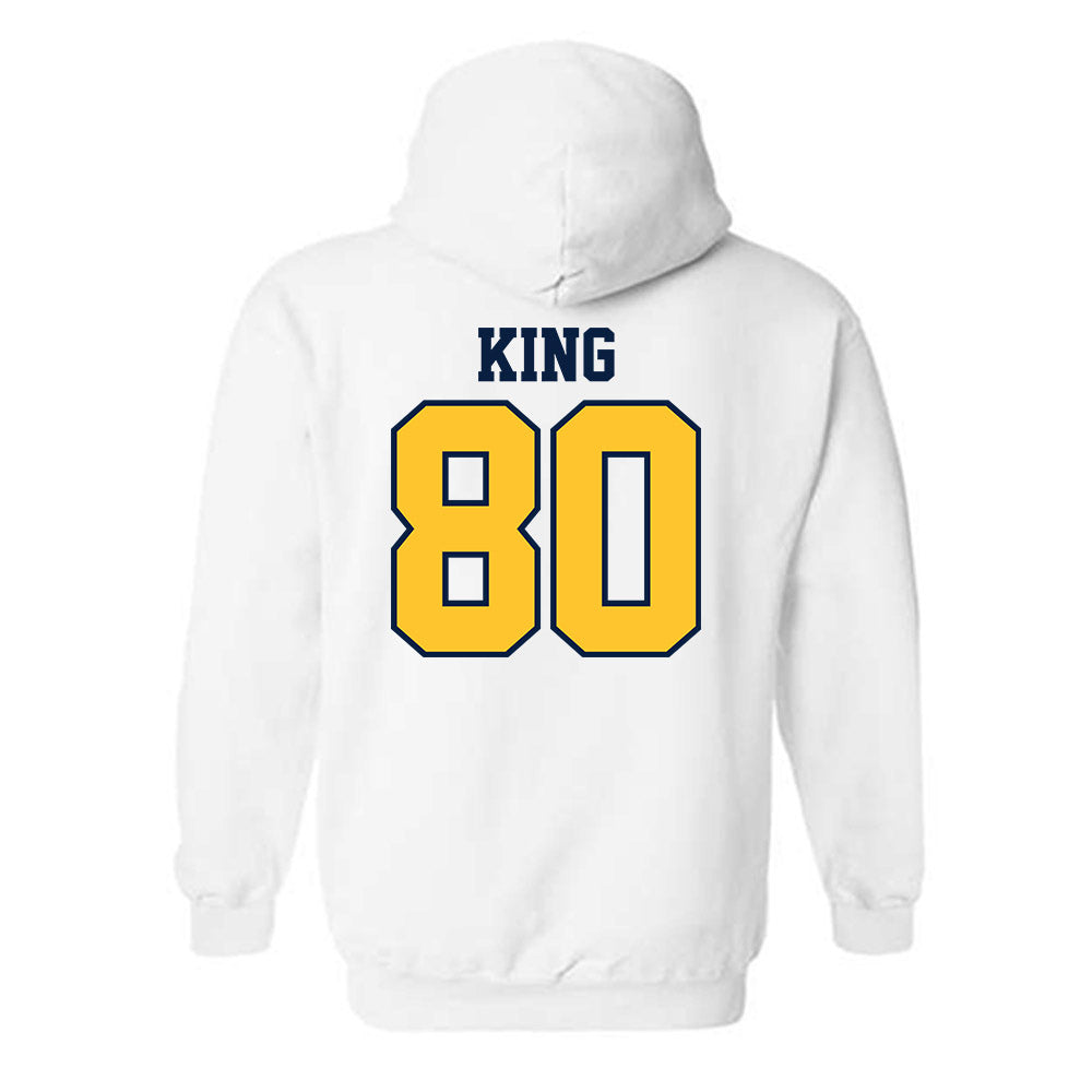 UC Berkeley - NCAA Football : Jordan King - Sports Shersey Hooded Sweatshirt-1
