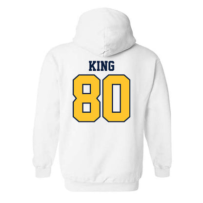 UC Berkeley - NCAA Football : Jordan King - Sports Shersey Hooded Sweatshirt-1