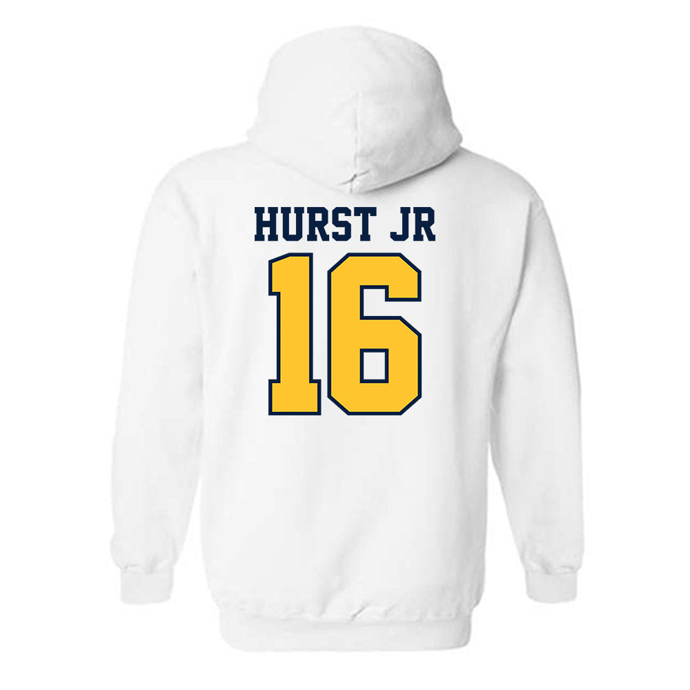 UC Berkeley - NCAA Football : Michael Hurst Jr - Sports Shersey Hooded Sweatshirt-1
