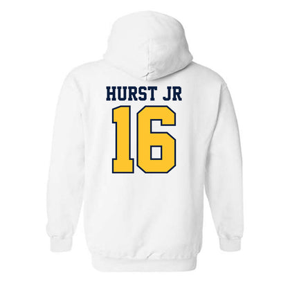 UC Berkeley - NCAA Football : Michael Hurst Jr - Sports Shersey Hooded Sweatshirt-1