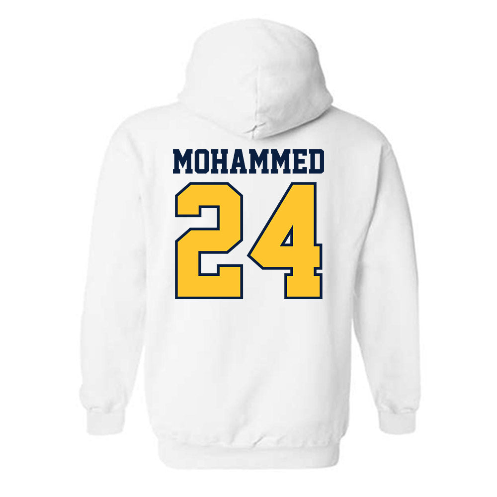 UC Berkeley - NCAA Football : Adam Mohammed - Sports Shersey Hooded Sweatshirt-1