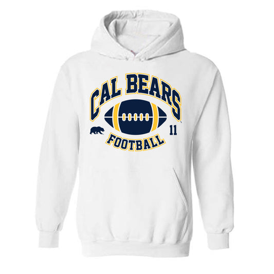 UC Berkeley - NCAA Football : Dayday Aupiu - Sports Shersey Hooded Sweatshirt