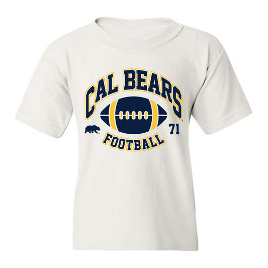 UC Berkeley - NCAA Football : Sioape Vatikani - Sports Shersey Youth T-Shirt-0