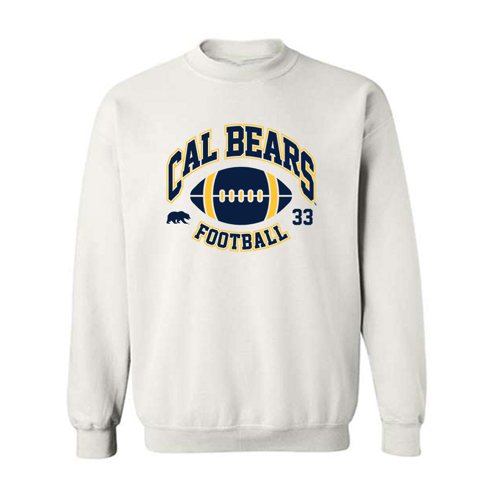 UC Berkeley - NCAA Football : Dean-Taylor Chapman - Sports Shersey Crewneck Sweatshirt-0