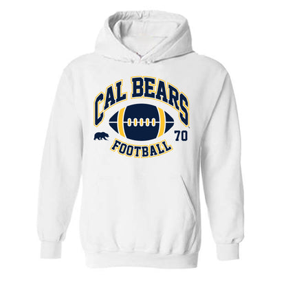 UC Berkeley - NCAA Football : Sam Bjerke - Sports Shersey Hooded Sweatshirt-0