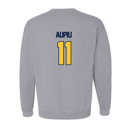 UC Berkeley - NCAA Football : Dayday Aupiu - Sports Shersey Crewneck Sweatshirt
