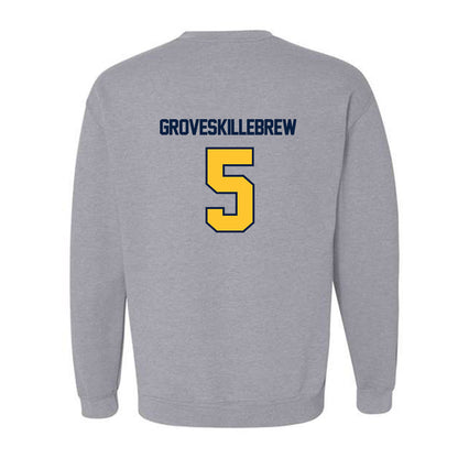 UC Berkeley - NCAA Football : Marquis Groves-Killebrew - Sports Shersey Crewneck Sweatshirt-1