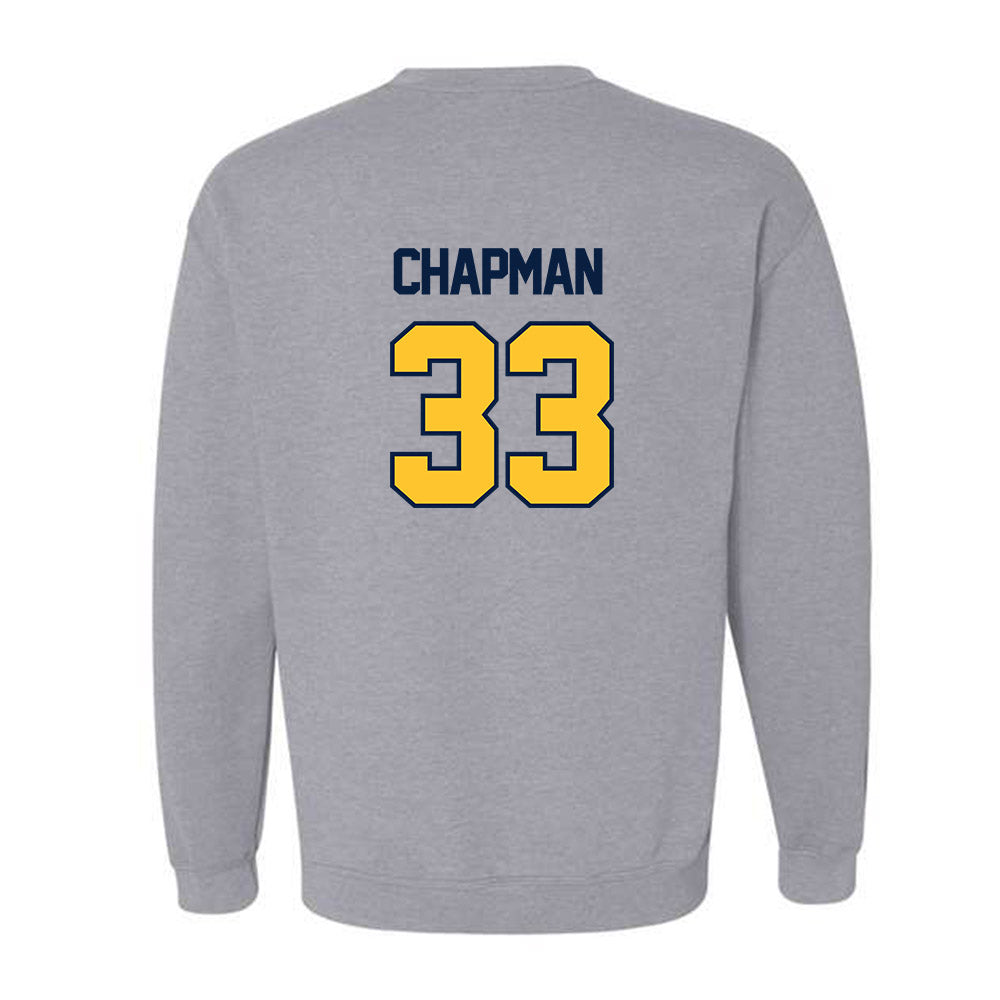 UC Berkeley - NCAA Football : Dean-Taylor Chapman - Sports Shersey Crewneck Sweatshirt-1
