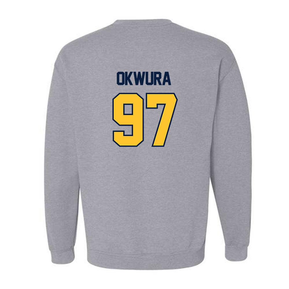 UC Berkeley - NCAA Football : Michael-Anthony Okwura - Sports Shersey Crewneck Sweatshirt-1
