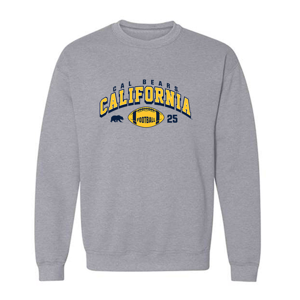 UC Berkeley - NCAA Football : Khamani Hudson - Sports Shersey Crewneck Sweatshirt-0