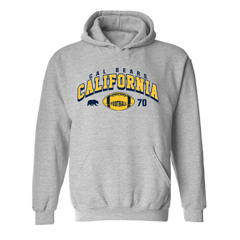 UC Berkeley - NCAA Football : Sam Bjerke - Sports Shersey Hooded Sweatshirt-0