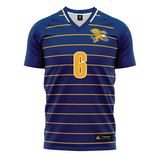 Canisius - NCAA Men's Soccer : AJ Zarcone - Navy Soccer Jersey
