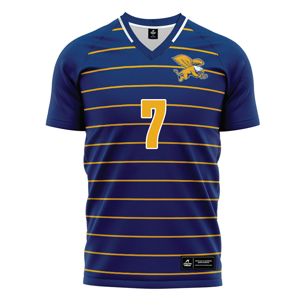 Canisius - NCAA Men's Soccer : Mason Petrucci - Navy Soccer Jersey-0
