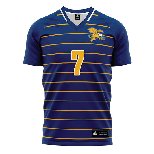 Canisius - NCAA Men's Soccer : Mason Petrucci - Navy Soccer Jersey-0