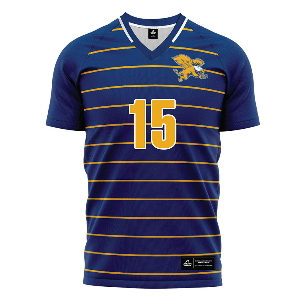 Canisius - NCAA Men's Soccer : Kiryl Dubins - Navy Soccer Jersey-0
