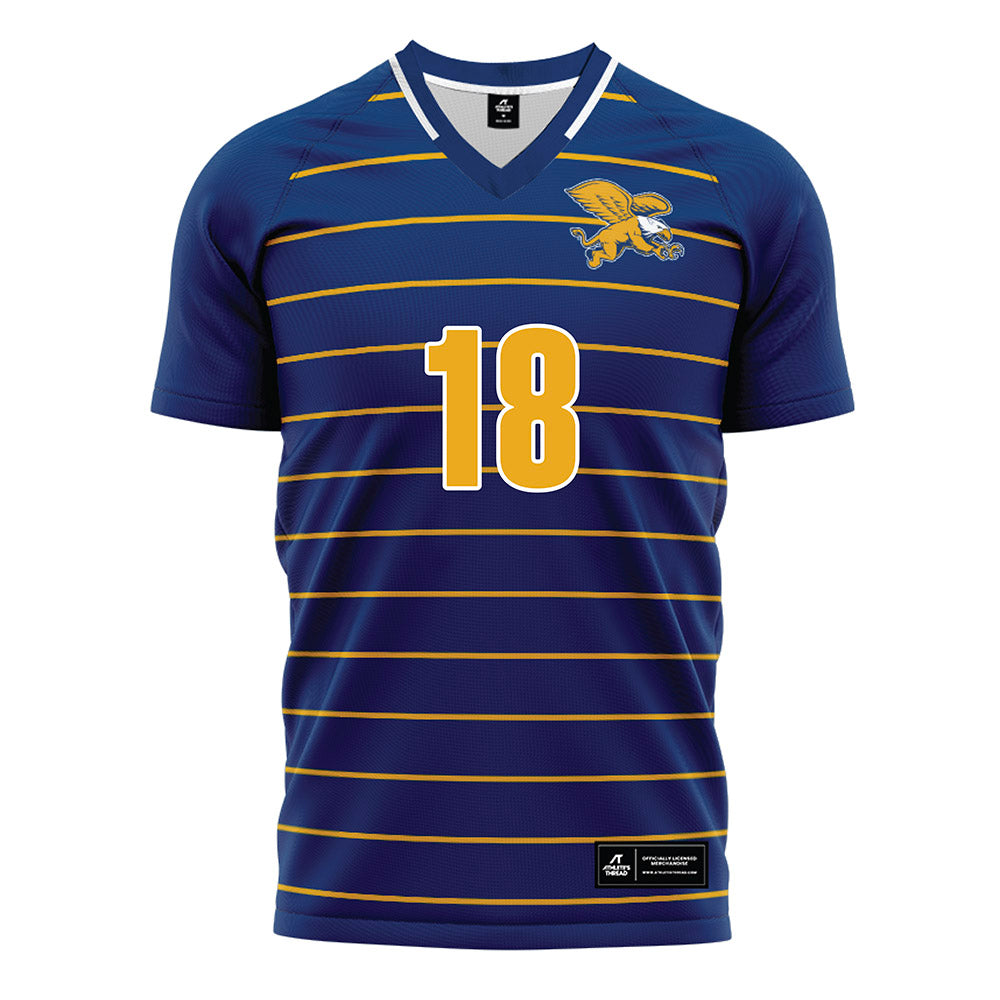 Canisius - NCAA Men's Soccer : Kerby Henao - Navy Soccer Jersey-0