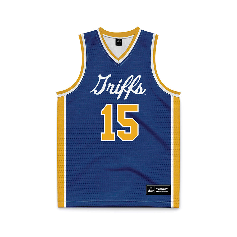 Canisius - NCAA Women's Basketball : Ileana Feliz - Navy Basketball Jersey-0
