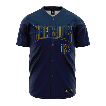 Canisius - NCAA Baseball : Tommy Sheridan - Navy Jersey