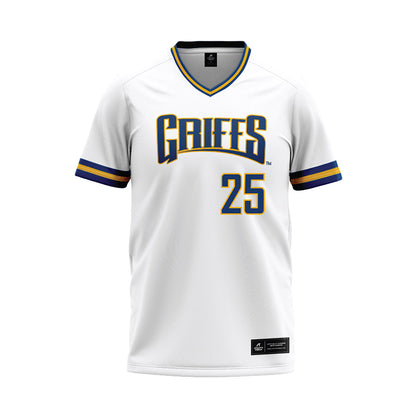 Canisius - NCAA Baseball : Travis Jenkins - White Baseball Jersey-0
