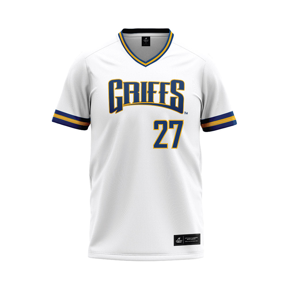 Canisius - NCAA Baseball : Blake Herman - White Baseball Jersey-0
