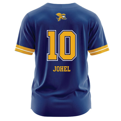 Canisius - NCAA Softball : Ella Johel - Navy Jersey-1