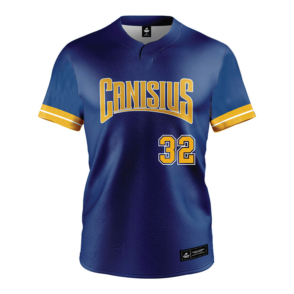 Canisius - NCAA Softball : Sofia Escoto - Navy Jersey-0